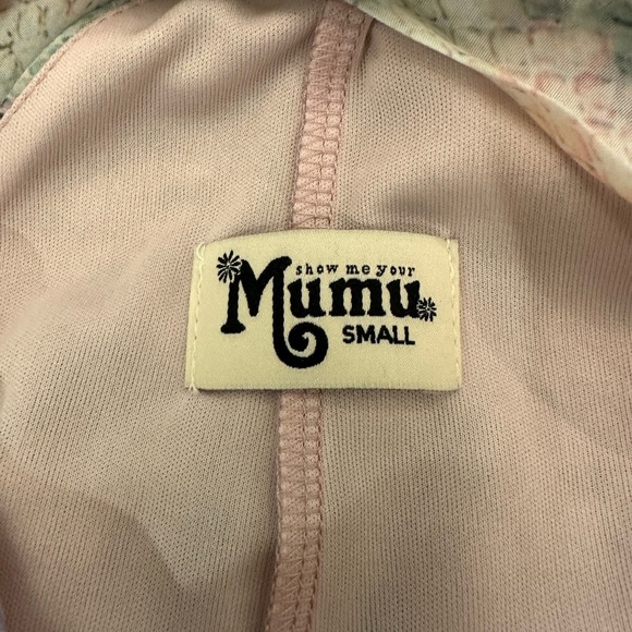 Show me your mumu pastel python mini dress size small - Picture 6 of 7